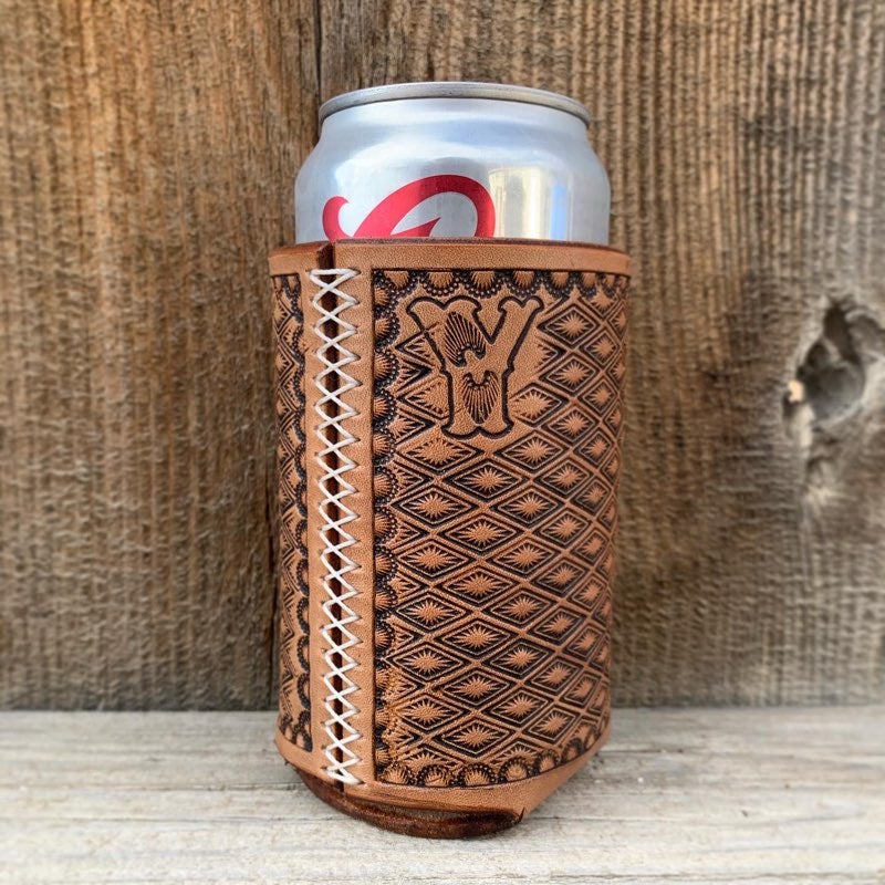 Leather Bottle Koozie